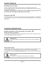 Preview for 18 page of GFA Elektromaten TS 956 Electrical Operating Instructions