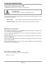 Preview for 19 page of GFA Elektromaten TS 956 Electrical Operating Instructions