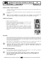 Preview for 15 page of GFC PUPILLO A3200 Operating And Maintenance Instructions Manual