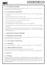 Preview for 25 page of GFC VAVA Operating And Maintenance Instructions Manual