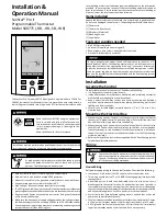 GFCI 500775-BB Installation & Operation Manual предпросмотр