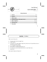 GFI System CLOCKWORK V3 User Manual preview