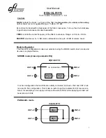 Предварительный просмотр 3 страницы GFI System Equalisys User Manual