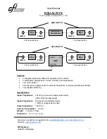 Предварительный просмотр 5 страницы GFI System Equalisys User Manual