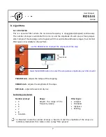 Предварительный просмотр 8 страницы GFI System ROSSIE User Manual