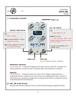 Предварительный просмотр 5 страницы GFI System SKYLAB REVERB User Manual