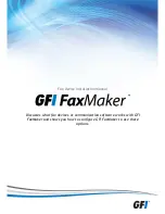 Preview for 1 page of GFI FaxMaker Installation Manual