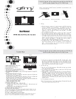 gfm BT90S User Manual предпросмотр