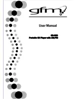 Preview for 1 page of gfm CD-380 User Manual