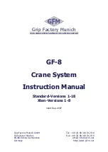 gfm GF-8 Instruction Manual предпросмотр