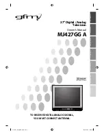 Предварительный просмотр 1 страницы gfm MJ427GG A Owner'S Manual