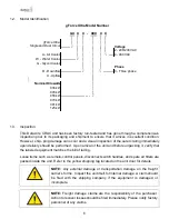 Preview for 8 page of GForce Ultra Installation, Operation And Maintenance Manual