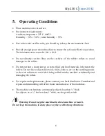 Preview for 6 page of Gfp 230 C Operating Manual