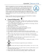 Preview for 4 page of Gfp 865DH Operating Manual