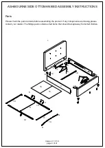 Предварительный просмотр 3 страницы GFW Ashbourne Side ottoman bed Assembly Instructions Manual