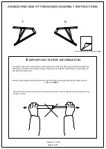 Предварительный просмотр 6 страницы GFW Ashbourne Side ottoman bed Assembly Instructions Manual