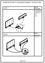 Предварительный просмотр 10 страницы GFW Ashbourne Side ottoman bed Assembly Instructions Manual