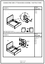 Предварительный просмотр 11 страницы GFW Ashbourne Side ottoman bed Assembly Instructions Manual