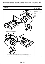 Предварительный просмотр 15 страницы GFW Ashbourne Side ottoman bed Assembly Instructions Manual