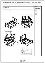 Предварительный просмотр 17 страницы GFW Ashbourne Side ottoman bed Assembly Instructions Manual