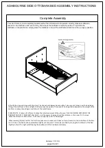 Предварительный просмотр 20 страницы GFW Ashbourne Side ottoman bed Assembly Instructions Manual