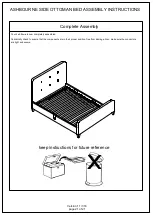 Предварительный просмотр 21 страницы GFW Ashbourne Side ottoman bed Assembly Instructions Manual