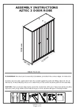 Preview for 1 page of GFW AZTEC 3 Assembly Instructions Manual