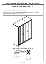 Preview for 16 page of GFW AZTEC 3 Assembly Instructions Manual