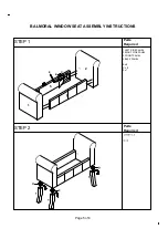 Preview for 5 page of GFW BALMORAL WINDOW SEAT Assembly Instructions Manual