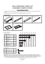 Preview for 4 page of GFW BELLA 8165 Assembly Instructions Manual