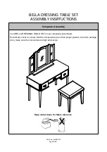 Preview for 9 page of GFW BELLA 8165 Assembly Instructions Manual