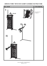 Preview for 11 page of GFW BERGEN THREE TIER SHOE CABINET Assembly Instructions Manual