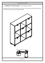 Preview for 13 page of GFW BRISBANE Assembly Instructions Manual