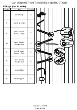 Preview for 6 page of GFW CANYON MULTI UNIT Assembly Instructions Manual