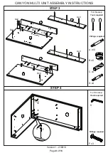 Preview for 8 page of GFW CANYON MULTI UNIT Assembly Instructions Manual