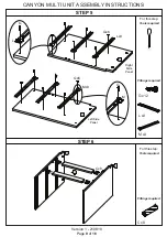 Preview for 9 page of GFW CANYON MULTI UNIT Assembly Instructions Manual