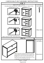 Preview for 15 page of GFW CANYON MULTI UNIT Assembly Instructions Manual