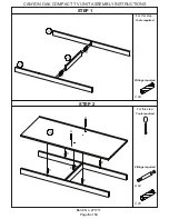 Preview for 6 page of GFW Canyon Oak Compact TV Unit Assembly Instructions Manual