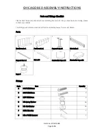 Предварительный просмотр 3 страницы GFW CHICAGO BED Assembly Instructions Manual