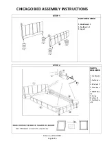 Preview for 4 page of GFW CHICAGO Assembly Instructions