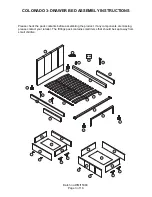 Preview for 3 page of GFW COLORADO 3-DRAWER BED Assembly Instructions Manual