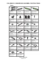 Preview for 4 page of GFW COLORADO 3-DRAWER BED Assembly Instructions Manual