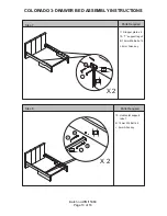 Preview for 10 page of GFW COLORADO 3-DRAWER BED Assembly Instructions Manual