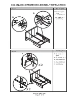 Preview for 11 page of GFW COLORADO 3-DRAWER BED Assembly Instructions Manual