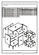 Preview for 3 page of GFW DELTA COMPACT SIDEBOARD Assembly Instructions Manual