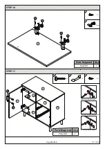 Preview for 10 page of GFW DELTA COMPACT SIDEBOARD Assembly Instructions Manual