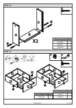 Preview for 11 page of GFW DELTA COMPACT SIDEBOARD Assembly Instructions Manual