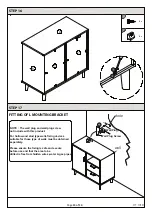 Preview for 13 page of GFW DELTA COMPACT SIDEBOARD Assembly Instructions Manual