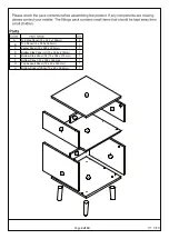 Preview for 3 page of GFW Delta Lamp Table Assembly Instructions Manual