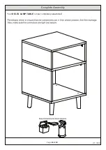 Preview for 10 page of GFW Delta Lamp Table Assembly Instructions Manual